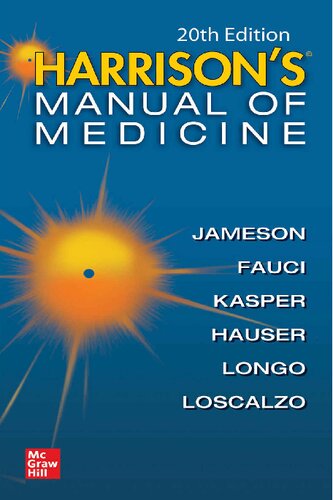 Harrison's Manual of Medicine (PDF Instant Download)