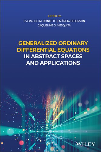 Generalized Ordinary Differential Equations in Abstract Spaces and Applications (PDF Instant Download)