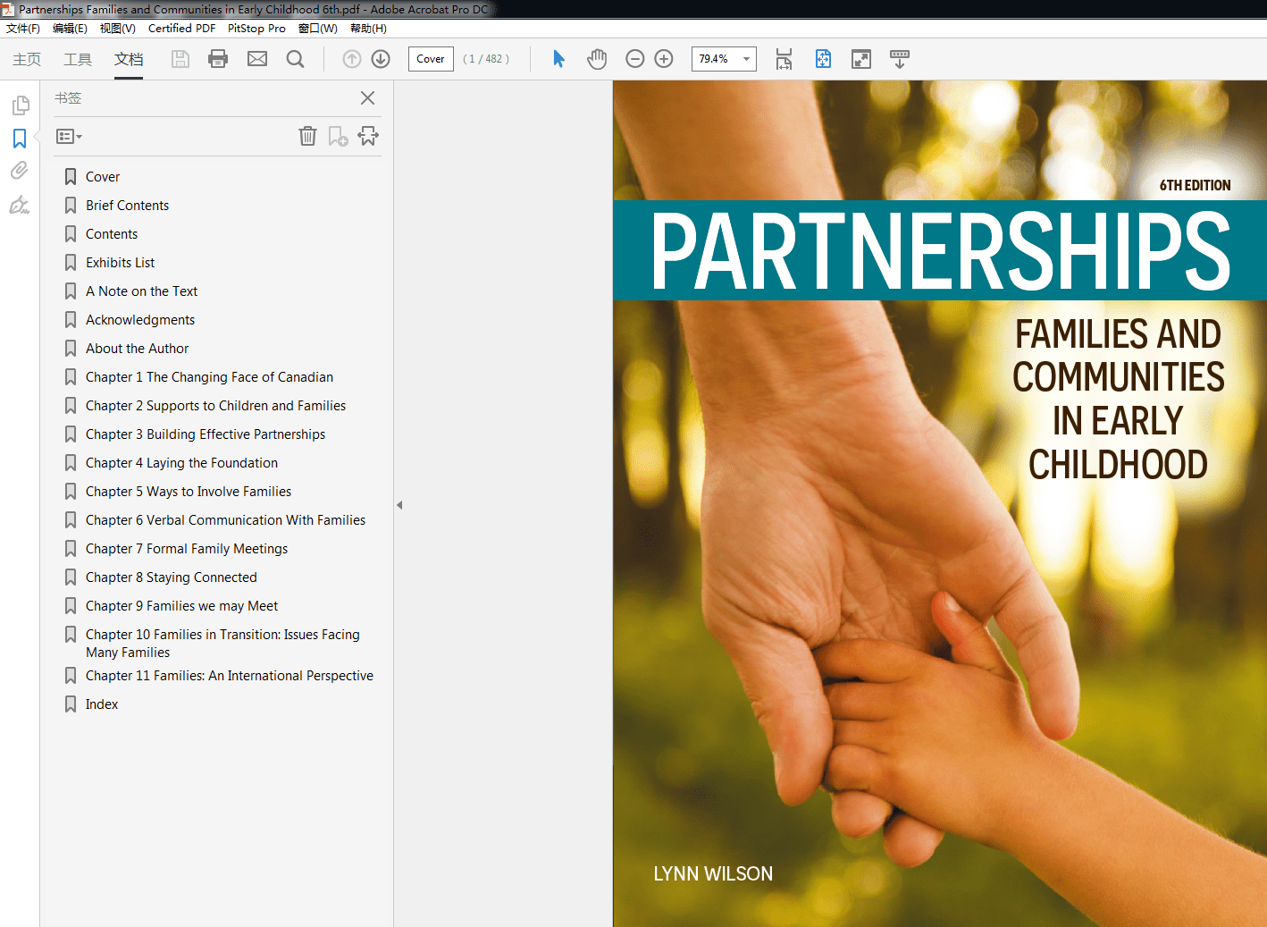 Partnerships Families and Communities in Early Childhood 6th (PDF Instant Download)