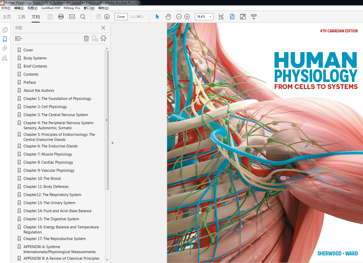 Human Physiology: From Cells to Systems 4th Canadian Edition (PDF Instant Download)