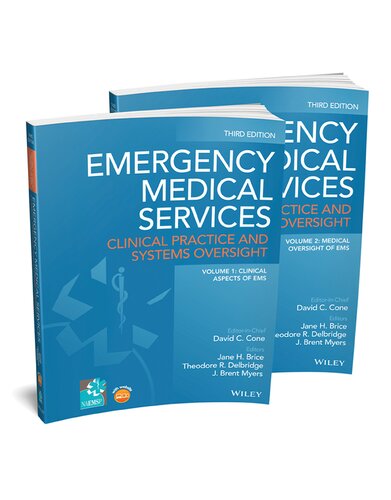 Emergency Medical Services: Clinical Practice and Systems Oversight 2 Volume Set (PDF Instant Download)