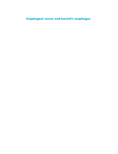 Esophageal Cancer and Barrett's Esophagus (PDF Instant Download)