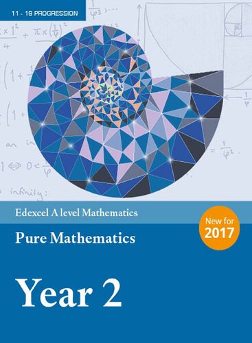 Edexcel A level Mathematics Pure Mathematics Year 2  (A level Maths and Further Maths 2017) (PDF Instant Download)