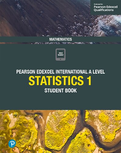 Edexcel International A Level Mathematics Statistics 1 Student Book (PDF Instant Download)