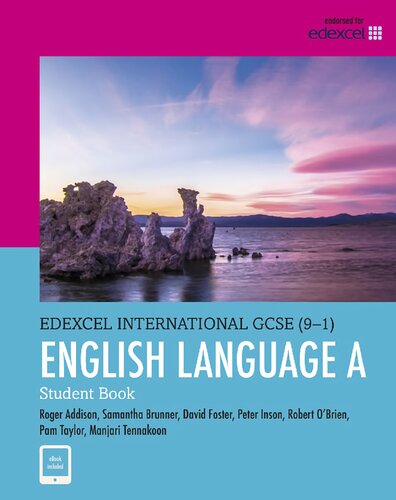 Pearson Edexcel International GCSE (9-1) English Language A Student Book (PDF Instant Download)