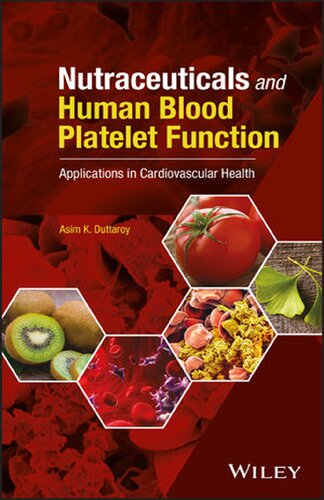 Nutraceuticals and Human Blood Platelet Function: Applications in Cardiovascular Health (PDF Instant Download)