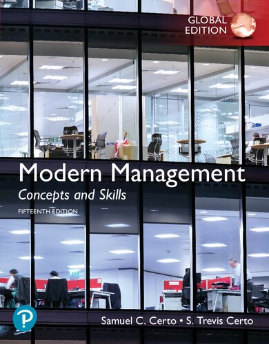 Modern Management: Concepts and Skills (What's New in Management) (PDF Instant Download)