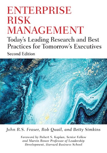 Enterprise Risk Management: Today′s Leading Research and Best Practices for Tomorrow′s Executives (Robert W. Kolb Series) (PDF Instant Download)