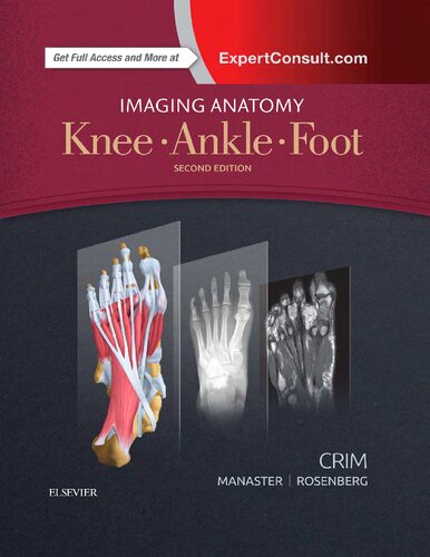Imaging Anatomy. Knee. Ankle. Foot (PDF Instant Download)