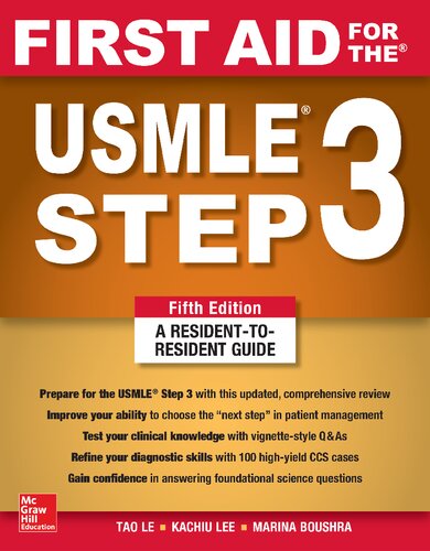 First Aid for the USMLE Step 3 (PDF Instant Download)