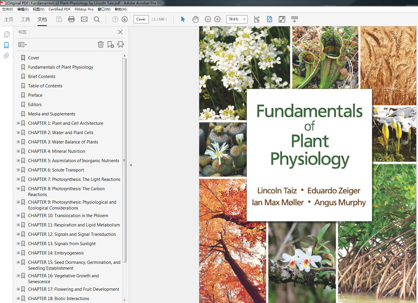 Fundamentals of Plant Physiology by Lincoln Taiz (PDF Instant Download)