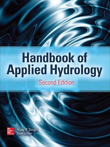 Handbook of Applied Hydrology, Second Edition (PDF Instant Download)