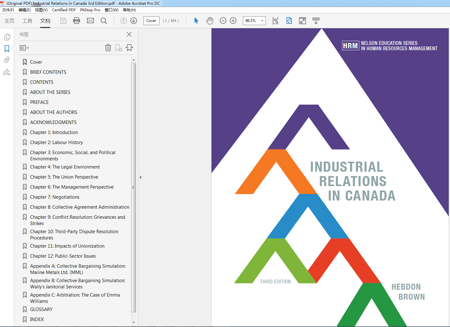 Industrial Relations in Canada 3rd Edition (PDF Instant Download)