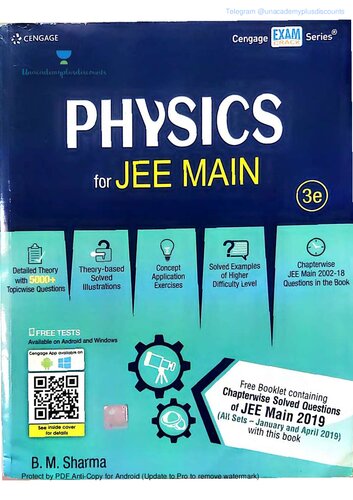 Physics for JEE Main (PDF Instant Download)