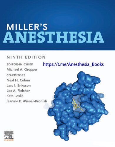 Miller's Anesthesia, 2-Volume Set: Volume I + II (PDF Instant Download)