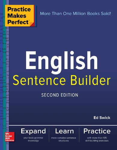 English Sentence Builder (PDF Instant Download)