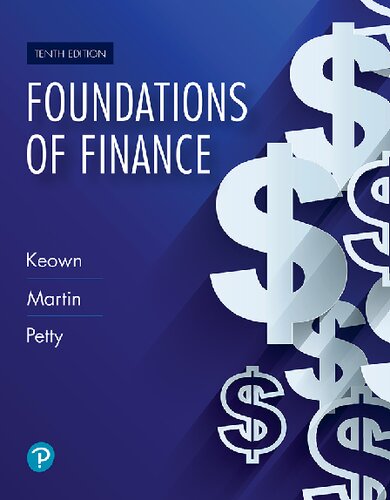 Foundations of Finance [RENTAL EDITION] (PDF Instant Download)