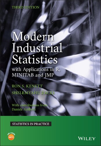 Modern Industrial Statistics: With Applications in R, MINITAB and JMP (PDF Instant Download)