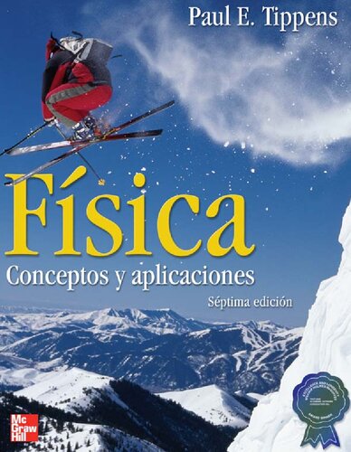 Fisica. Conceptos y Aplicaciones – Tippens 7th (PDF Instant Download)