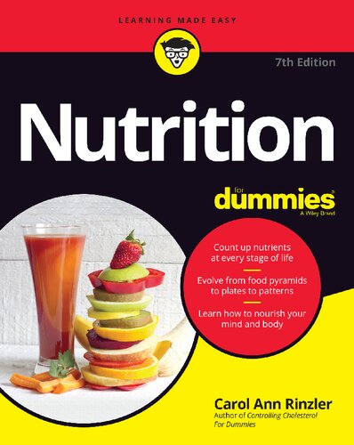 Nutrition For Dummies (PDF Instant Download)