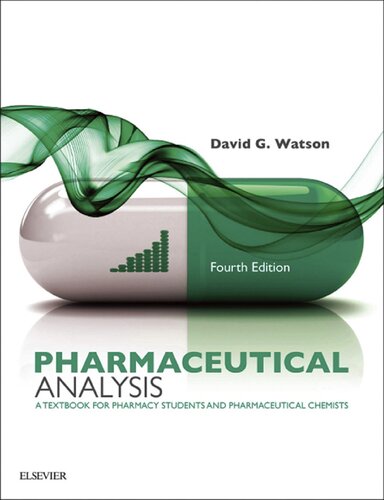Pharmaceutical Analysis: A Textbook for Pharmacy Students and Pharmaceutical Chemists (PDF Instant Download)