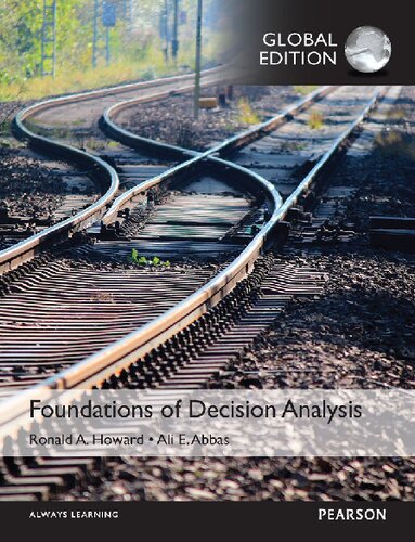 Foundations of Decision Analysis, Global Edition (PDF Instant Download)
