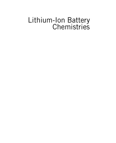 Lithium-Ion Battery Chemistries: A Primer (PDF Instant Download)