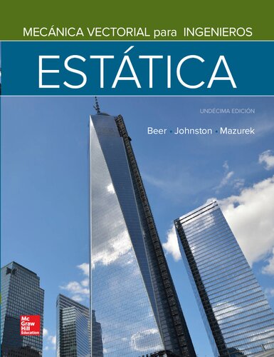 Mecánica vectorial para ingenieros: estática (PDF Instant Download)