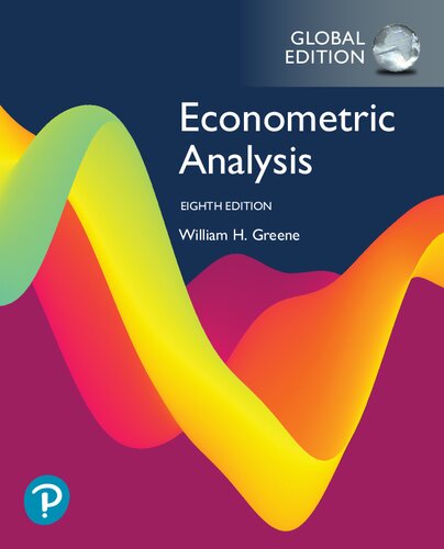 Econometric Analysis Global Edition (PDF Instant Download)