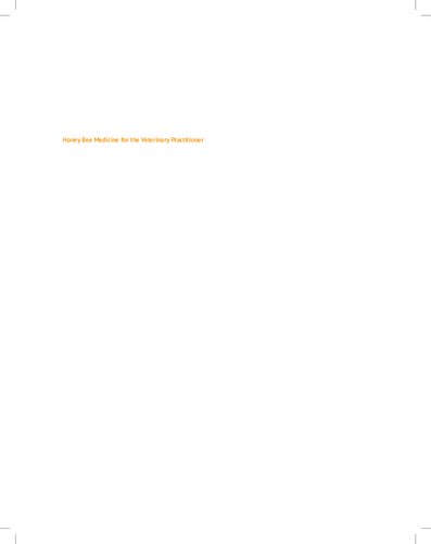 Honey Bee Medicine for the Veterinary Practitioner (PDF Instant Download)