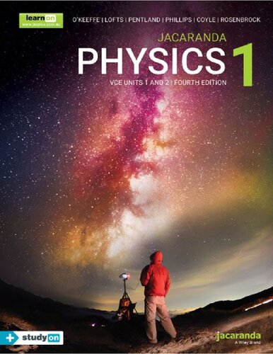 Jacaranda Physics 1 VCE Units 1 & 2 4th ed. (PDF Instant Download)