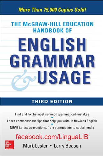 McGraw-Hill Education Handbook of English Grammar & Usage (PDF Instant Download)