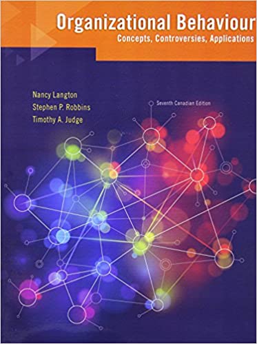 Organizational Behaviour: Concepts, Controversies, Applications (PDF Instant Download)