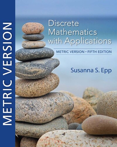 Discrete Mathematics with Applications, Metric Edition (PDF Instant Download)