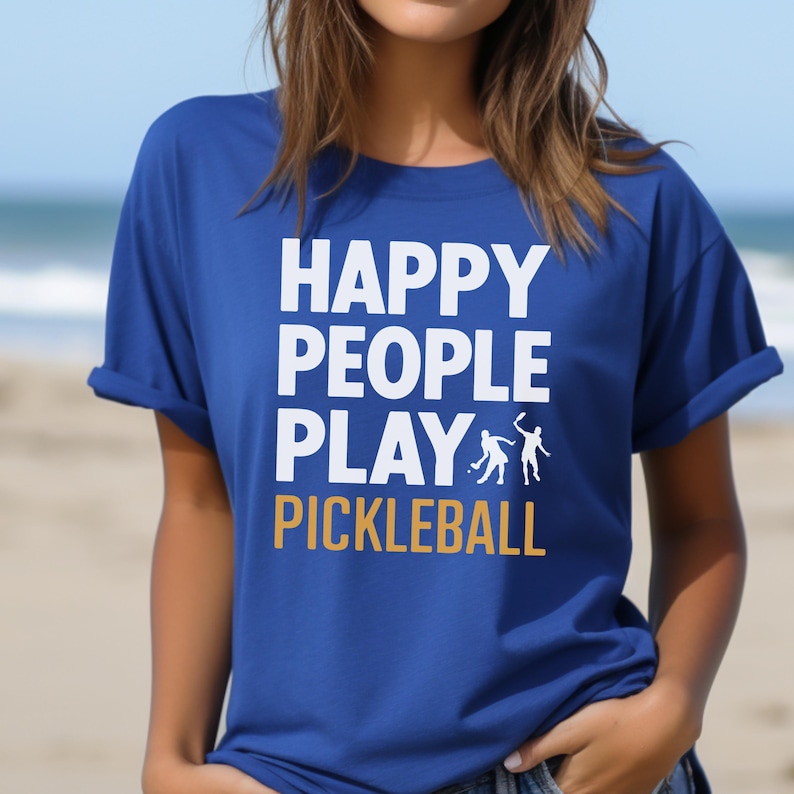 Happy People Play Pickleball Shirt, Motivational Tshirts, Positive Vibes Tee, Inspirational Clothing, Pickleball Lover Gift, Funny ShirtsHappy People Play Pickleball Shirt, Motivational Tshirts, Positive Vibes Tee, Inspirational Clothing, Pickleball Lover Gift, Funny Shirts