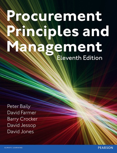 Procurement principles and management (PDF Instant Download)