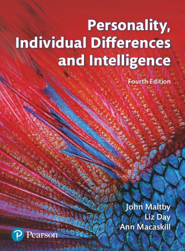 Personality, Individual Differences and Intelligence (PDF Instant Download)