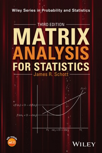 Matrix Analysis for Statistics (PDF Instant Download)