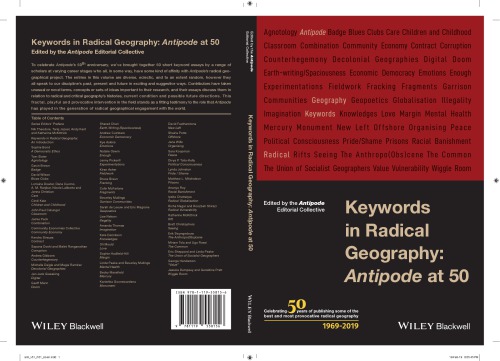 Keywords in Radical Geography: Antipode at 50 (PDF Instant Download)