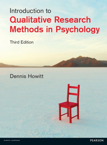 Introduction to Qualitative Research Methods in Psychology (PDF Instant Download)