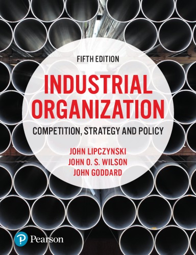 Industrial Organization: Competition, Strategy and Policy (PDF Instant Download)