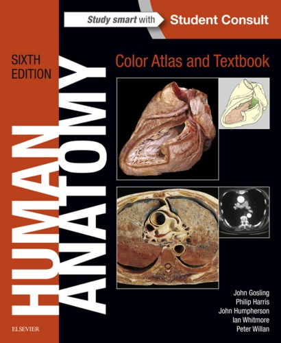Human anatomy, color atlas and textbook + student consult online access (PDF Instant Download)