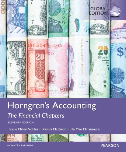 Horngren's Accounting, the Financial Chapters (PDF Instant Download)