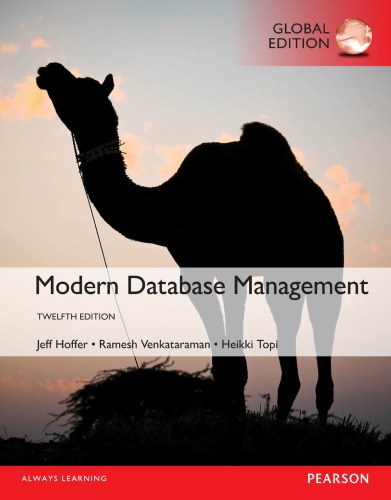 Hoffer: Modern Database Manageme _12 (PDF Instant Download)