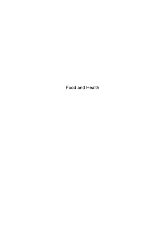 Food and Health: Actor Strategies in Information and Communication (PDF Instant Download)