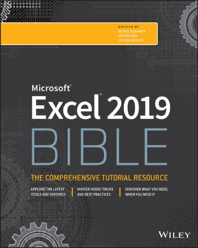 Excel 2019 Bible (PDF Instant Download)