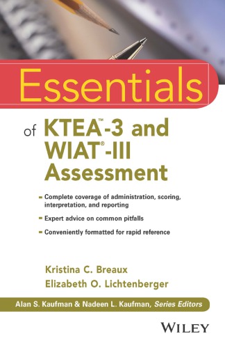Essentials of Ktea-3 and Wiat-III Assessment (PDF Instant Download)