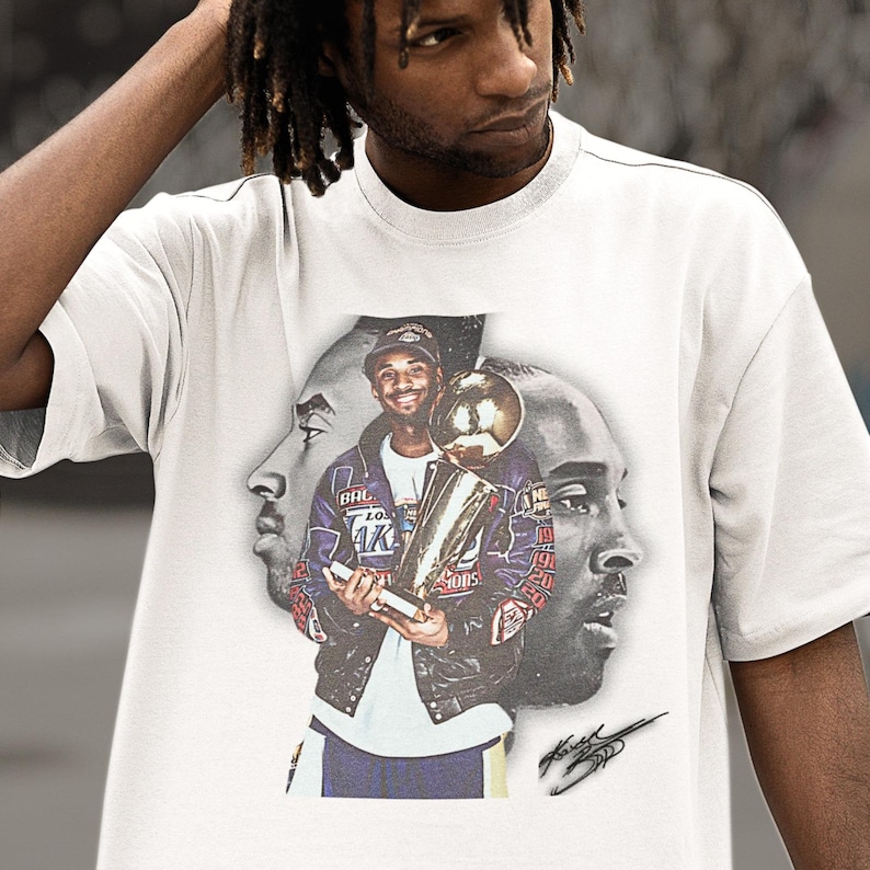 Kobe Bryant Oversize Shirt, Vintage Basketball Hoodie, LA Mamba Finals TShirt, 2001 Championship Los Angeles Sweatshirt Kobe Bryant Fan Gift
