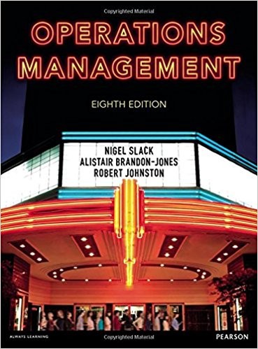 Operations Management 8th Edition by Alistair (PDF Instant Download)