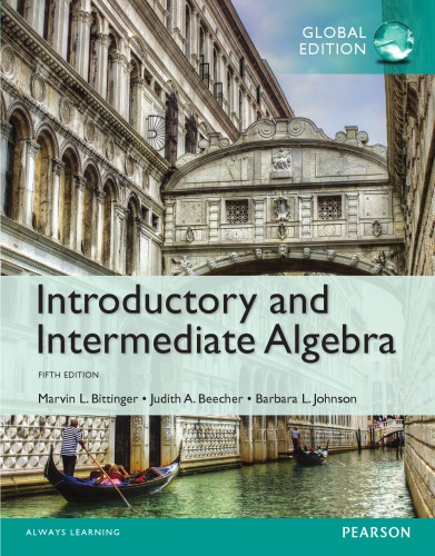 Introductory and Intermediate Algebra (PDF Instant Download)